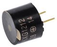94dB Through Hole Continuous Magnetic Buzzer Component, 12 x 9.5mm, 8V dc Min, 12V Max