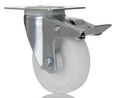 Braked Swivel Castor Wheel, 125kg Capacity, 100mm Wheel