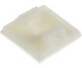 Self Adhesive Natural Cable Tie Mount 19 mm x 19mm, 4.1mm Max. Cable Tie Width Packung à 250 Stück