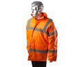 Portwest Orange Men Hi Vis Traffic Jacket, 2XL