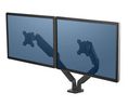 VESA Arm, Clamp, 8kg, 32" (81.3 cm), Supported Displays - 2, Black