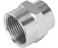 Festo NPFC Series Straight Fitting, G 1/4 Female to G 1/4, Threaded Connection Style, 8030292