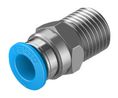 Liitin, Paineilma, Messinki, 26.6mm, R1/4", uroskierre, 10 kappaleen pakkaus
