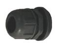 GWconnect Plastic Cable Gland with Gasket and Nut M32x1.5 Thread Black RAL 9005