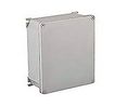 GWconnect Enclosure Die-cast Aluminum S-8000 Series External Mounting Flanges 189 x 167 x 80mm Grey RAL 9006, 16 kappaleen pakkaus