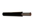 Wire-Wrap Silver-Plated Copper 0.05mm² Black 100m