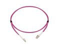 Fibre Optic Cable Assembly 50/125 um OM4 Duplex LC - LC 1m