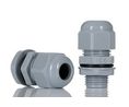 Cable Gland, 5 ... 10mm, M16, Polyamide 6.6, Grey, Pack of 10 pieces