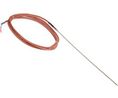 PT100 RTD Sensor, 3mm Dia, 300mm Long, 3 Wire, Probe, Class B +600°C Max