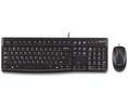 Keyboard and Mouse, 1000dpi, MK120, IT Italy, QWERTY, Cable