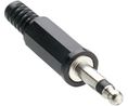 Jack Plug, Plug, Mono, Straight, 3.5 mm, Pack of 2 pieces