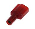 Spade Connector, Insulated, Red, 0.35 ... 0.8mm², Plug, Pack of 10 pieces