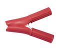 Battery Clip 50A Copper-Plated Steel 29mm Red