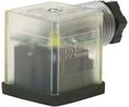 Murrelektronik Limited 2P+E DIN 43650 A, Female DIN 43650 Solenoid Connector, with Indicator Light, 24 V Voltage