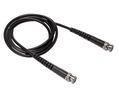 BNC Test Lead, 50Ohm PTFE Brass 3.04m 0.14mm² Black