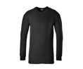 RS PRO Black Polyester, Cotton Thermal Shirt, S
