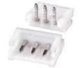 Barrette mâle, Mâle, 3A, 250V, Contacts - 3, Lot de 10 pièces