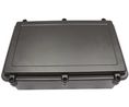 Black Die Cast Aluminium Enclosure, IP67, Black Lid, 274 x 173 x 100mm