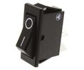 Tuimelschakelaars, 16 A, 1NO, 250V, AAN-UIT, IP66, Zwart