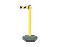 Tensator Black & Yellow Plastic Retractable Barrier, Plastic