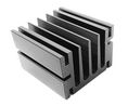 Heatsink, Universal Rectangular Alu, 6.4°C/W, 50 x 46 x 33mm, Screw