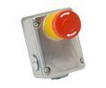 IDEM ESL Series Twist Release Emergency Stop Push Button, Surface Mount, 2NC + 2NO, IP67, IP69K