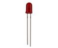 THT LED 660nm Red 5mm Pack of 5 pieces