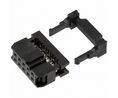 IDC Connector, Straight, Socket, Black, 3A, Contacts - 10