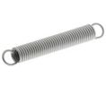 Ressort d'extension, 24.5 ... 41.8mm, 0.49N/mm, 10N, Acier inoxydable