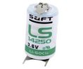 Primaire batterij, 3.6V, 1/2AA, Lithium