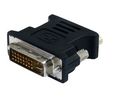 Adapter, DVI-I 24+5-Pin Plug - VGA Socket
