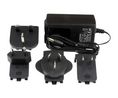 Netzteil 9V 2A AU-Stecker / Typ A (NEMA 1-15) / Schutzkontaktstecker Typ C (CEE 7/16) / UK-Stecker Typ G (BS1363) Zylinderstecker, 2.1 x 5.5 mm
