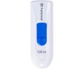 USB-sticka, JetFlash, 128GB, USB 3.0, Vit