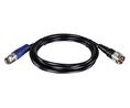 RF Cable Assembly, N Male Straight - N Female Straight, 2m, Black