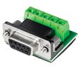 D-Sub Adapter, D-Sub 9-Pin Socket - Terminal Block