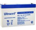 Rechargeable Battery, Lead-Acid, 6V, 7Ah, Blade Terminal, 4.8 mm