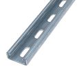 Strut Profile, Slotted, verzinkter Stahl, 41mm x 21mm x 3m