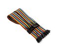 Jumper Cable of 40 Wires, Male to Female, AWG22