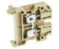 SAK Series Beige Feed Through Terminal Block, 4mm², Single-Level, Screw Termination, IECEx, Pack of 10 pieces