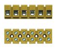MK Series Yellow Feed-Through Terminal, 2.5mm², Screw Termination
