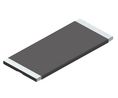 Thermal Gap Filler Pad Black Rectangular 400W/mK 45x20x2mm