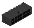PCB Header, Plug, 5A, 250V, Contacts - 14, Right Angle