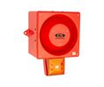 YL80 Hi Vis Series Amber Beacon-Sounder Combination, IP6624 VWall116 dB