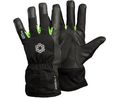 Tegera TEGERA Black, Green Synthetic Leather Cold Resistant Work Gloves, Size 9, 6 ST