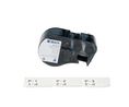White Black Print Label Roll, 20.02 mm Width, 120 Per Roll Qty, 20.02mm