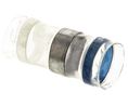Natural Polyvinyl Fluoride Solder Sleeve 29.75mm Length 11.4 mm Cable Diameter 5.7 mm Cable Diameter, Naturel