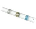 Clear Polyolefin Solder Sleeve 26mm Length 2 mm Cable Diameter 0.6 mm Cable Diameter, Transparent