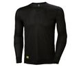 Helly Hansen Black Polyester Thermal Shirt, L