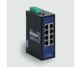 F Lutze Ltd DIN Rail Mount Industrial Ethernet Switch, 8 RJ45 Ports, 10/100Mbit/s Transmission, 12 → 48V dc