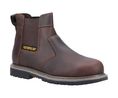Caterpillar Powerplant Dealer Brown Steel Toe Capped Unisex Safety Boots, UK 8, EU 42